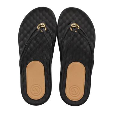 Imagem de Tamanco Rasteira Feminino Grendha 19248 Envolver Preto