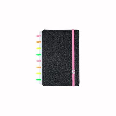 Imagem de Caderno inteligente A5 Lets Glitter Neon Black CIA5213