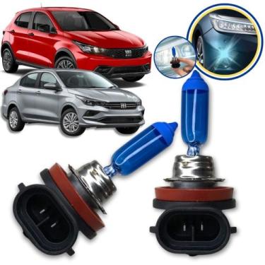 Imagem de Lampada Super Branca Farol de Milha 8500k H11 Argo/Cronos - Tech-One