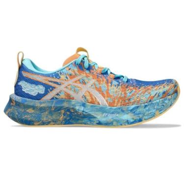 Imagem de Tênis Asics Noosa Tri 16 Nature Azul e Laranja - Feminino - 34 - Azul