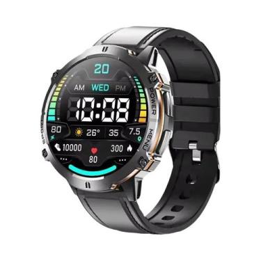 Imagem de Relógio Inteligente Masculino À Prova d'Água 10ATM Com Bluetooth, Tela