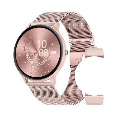 Imagem de Relógio Inteligente Bluetooth Masculino E Feminino Com Tela Sensível A