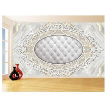 Imagem de Papel De Parede 3D Floral Textura Sala Flores 3,5M Xfl257