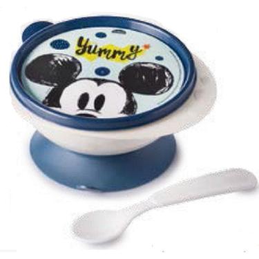 Imagem de Tigela Com Ventosa E Colher Para Bebê Livre De Bpa Mickey