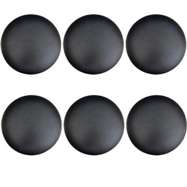 Imagem de Kit 06 Assentos Redondo Banqueta Cadeira Estofados Poltronas H02 mater