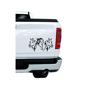 Imagem de Adesivo Para Carro Cavalos