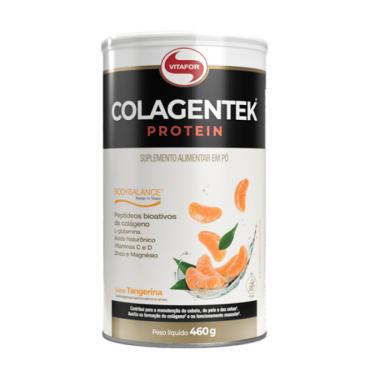 Imagem de Colagentek Protein Colágeno Hidrolisado Tangerina Vitafor 460g