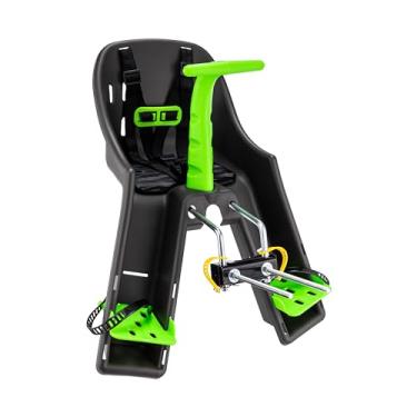 Imagem de CADEIRINHA DIANTEIRA BABY BIKE GRAFITE COM VERDE