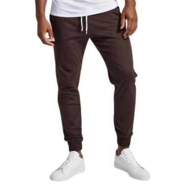 Imagem de Calça Jogger MARROM Masculina Sarja The KOBE B.-Masculino