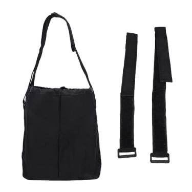 Imagem de SPYMINNPOO Bolsa de Transporte de Halteres para Academia, Bolsa de Armazenamento Com Alça de Ombro Ajustável e Alças de Segurança para Halteres de 1 a 20 Libras