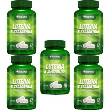 Imagem de Kit 5X Luteina + Zeaxantina - 60 Cápsulas - Herbamed-Masculino
