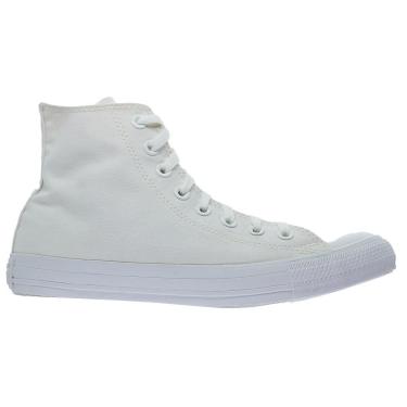 Imagem de Tênis All Star Cano Alto Chuck Taylor Monochrome Canvas CT04470001 Branco-Unissex