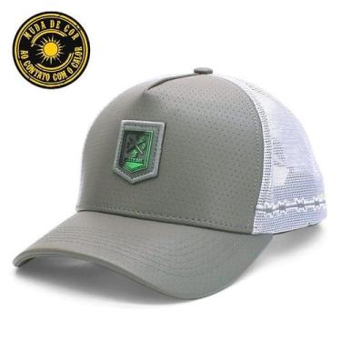 Imagem de Boné Sacudido's - Gadanha Fogo - Cinza - Sacudidos