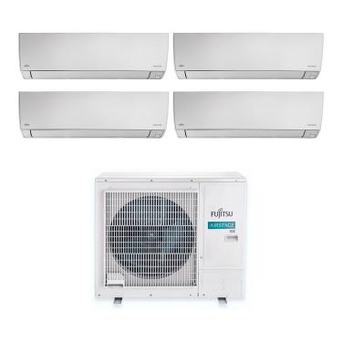 Imagem de Ar Condicionado Multi Split Inverter Fujitsu Airstage Premium 36.000 BTUs Hi-Wall (4x 12k) Quente e Frio 220V