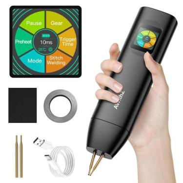 Imagem de Soldador a ponto de bateria portátil com pulso duplo Z H5 5000mAh - AW