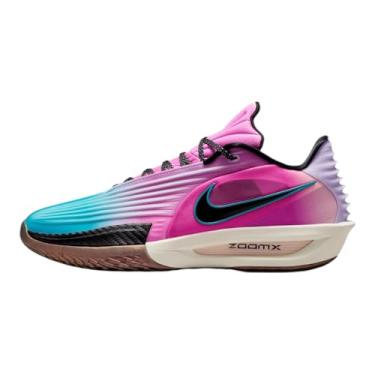 Imagem de Nike Tênis de basquete masculino G.T. Cut 3, Azul/Rosa/Preto/Marrom/Branco, 40