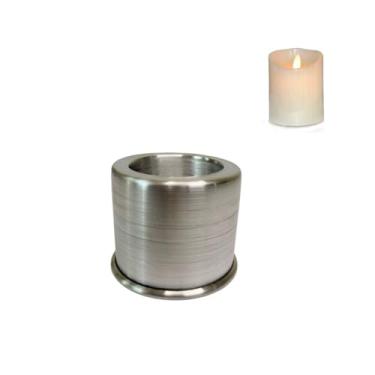 Imagem de Forma Molde em Alumínio para Vela Tipo Luminária Artesanato 06x05