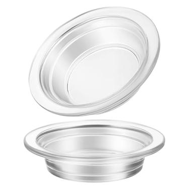 Imagem de Placa de aquecedor de vela, 2 peças de aquecedor de cera de substituição para bandeja de aromaterapia de vidro perfumado, placa de aquecimento de cera para lâmpada de óleo, derretimento aquece