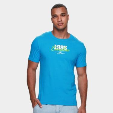 Imagem de Camiseta Cavalera Indie Gel Masculina, Azul, G