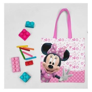 Imagem de Bolsinhas Lembrancinha Aniversario E Minnie Rosa 40 Bolsas - Legriphe