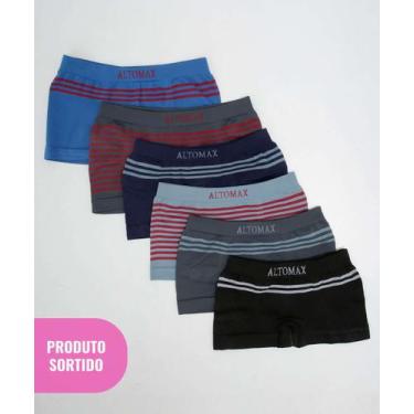 Imagem de Cueca Sortida Infantil Boxe Listras Tam 2 a 8-91848 - Altomax, Sortido