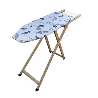 Imagem de Tábua de Passar Roupas Tecido Térmico Cinza e/ou Estampado 2 Regulagens de Alturas tabua passar roupa Prática e Estável(Forro Estampado)
