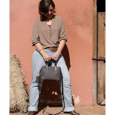 Imagem de Bolsa Design Monograma Atemporal Chenson - Preto 3485414