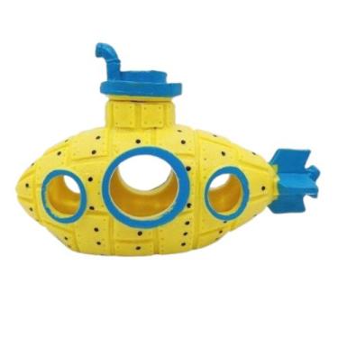 Imagem de Enfeite Submarino Oxigenador + Compressor de Ar Completo - SKRW, 110V