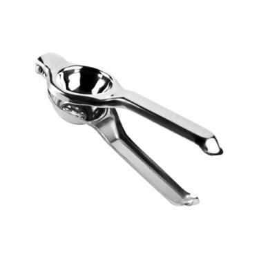 Imagem de Espremedor de Limão em Aço Inox 20cm – Extrator Manual Reforçado, Resistência Profissional para Cozinha, Drinks, Caipirinha e Sucos
