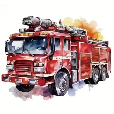 Imagem de Adesivos de vinil de PVC para carro de trem de resgate, adesivos autoadesivos à prova d'água para carros, laptops, caminhões, motocicletas, parede, janela, bagagem, capa de arranhão, decoração de