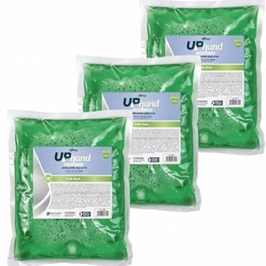 Imagem de Kit 3 Refil Sabonete Espuma 600ml Erva Doce Up Hand Bag s/Válvula