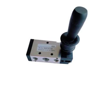 Imagem de Válvulas pneumáticas operadas por alavanca manual BSPT de 5 vias 2 posições 1/10.2 cm 4H210-08 válvula de interruptor de inversão de controle de cilindro