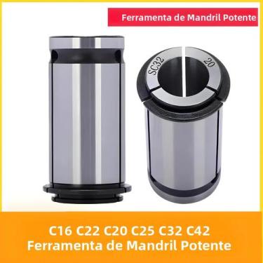 Imagem de Ferramenta De Mandril Potente 3-32MM C32 Para Fresadora, Suporte De Fe
