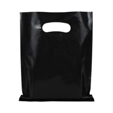 Imagem de Sacolas Plásticas Multicoloridas Com Alça 10 20pcs Embalagem De Presen