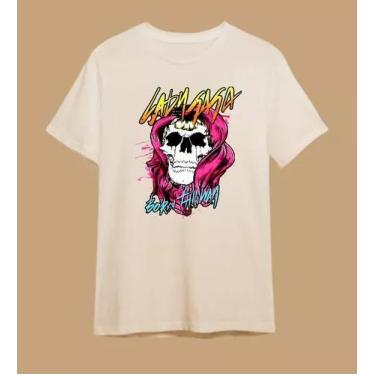 Imagem de Camisa Cantora Lady Gaga Camiseta Unissex Show No Brasil - Dinka, G, B