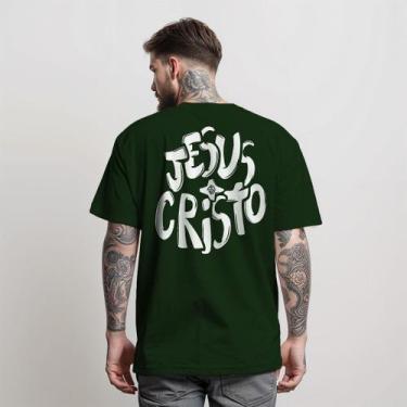 Imagem de Camiseta Street Wear JESUS CRISTO DIVERSE ESTILOS Camisa Manfinity Mas