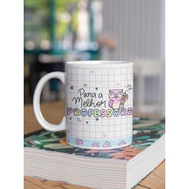 Imagem de Caneca Personalizada Dia dos Professores - Live, MELHOR PROFa