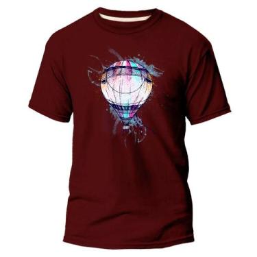 Imagem de Camiseta Básica Algodão Premium Estampa Digital Balão DTF - Pavesi, Bo