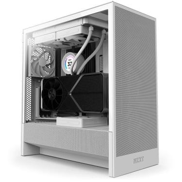 Imagem de Gabinete NZXT H5 Flow, Mid-Tower, ATX - CC-H52FW-01-Unissex