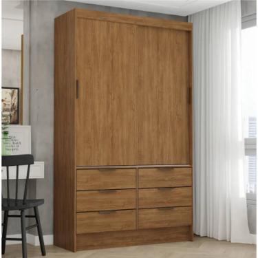 Imagem de Guarda Roupa Sevilha 2 Portas Cinamomo - Carioca Móveis