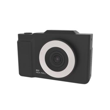 Imagem de Câmera digital 1080p para crianças, câmera de vídeo digital de 48 MP, tela rotativa, foco automático, zoom de 16 x com luz de preenchimento de LED para adolescentes, estudantes, amigos