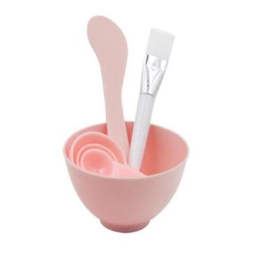 Imagem de Kit Para Skin Care Limpeza Facial Bowl + Espátulas + Medidor - Miss Fr