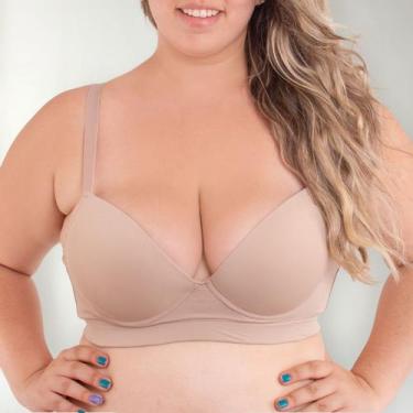 Imagem de Sutiã Bojo Sustentação Reforçado Plus Size Liebe 703001 casapaula, Cho