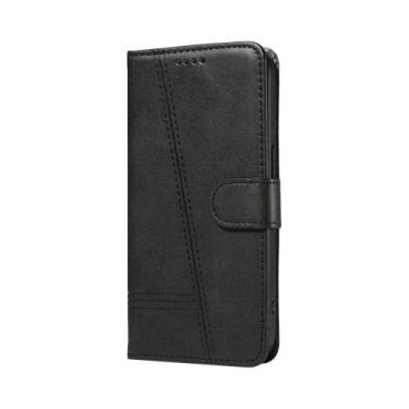 Imagem de Capa De Couro Com Slots Para Cartões Para Samsung Galaxy A32 A33 A34 A
