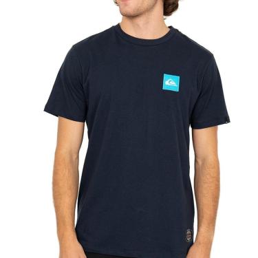 Imagem de Camiseta Quiksilver Emb Square SM26 Masculina-Masculino