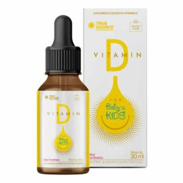 Imagem de Vitamina D Kids Framboesa 30 Ml - True Source-Unissex