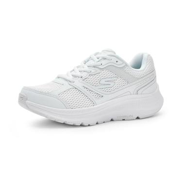 Imagem de Skechers Tênis feminino Go Run Consistent Mapleton, Branco, 6.5 Wide