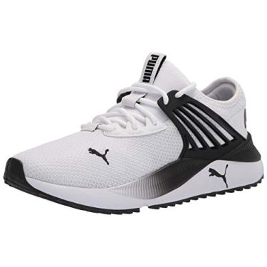 Imagem de PUMA Tênis masculino Pacer Future, Branco/preto, 8