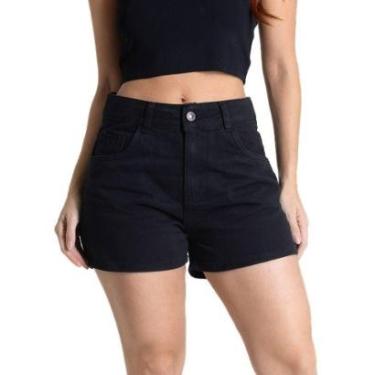 Imagem de Shorts Jeans Sawary - 281918 - Preto 36-Feminino