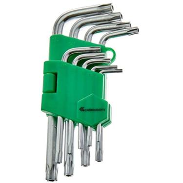 Imagem de Kit Ferramenta Jogo 9 Chaves Hexalobular Soltar Parafusos